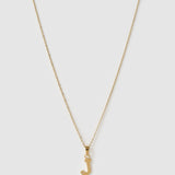 Colar Pingente Inicial - Ouro 18K | SILLENE - J