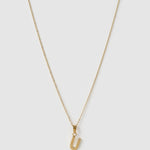 Colar Pingente Inicial - Ouro 18K | SILLENE - U