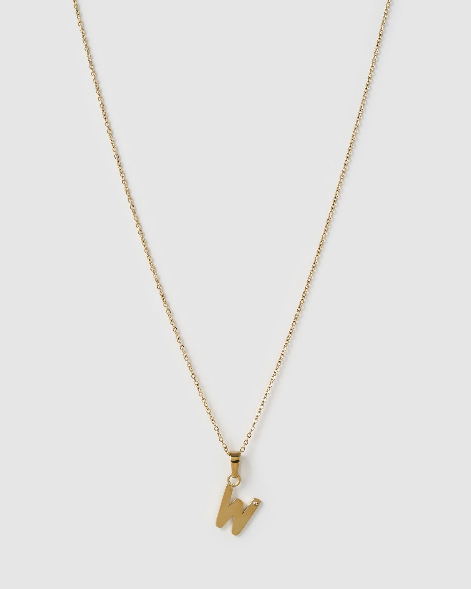 Colar Pingente Inicial - Ouro 18K | SILLENE - W