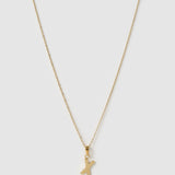 Colar Pingente Inicial - Ouro 18K | SILLENE - X