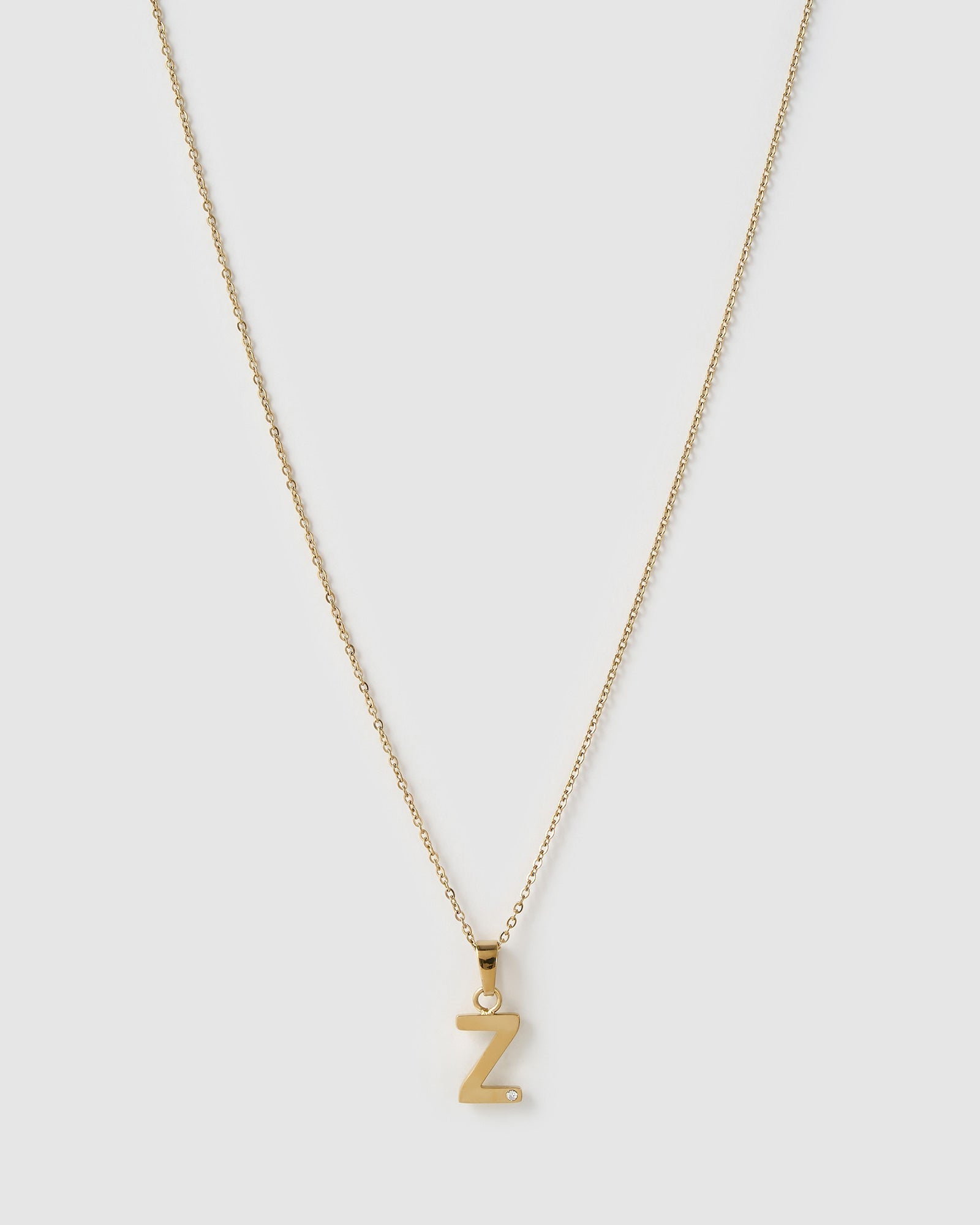 Colar Pingente Inicial - Ouro 18K | SILLENE - Z