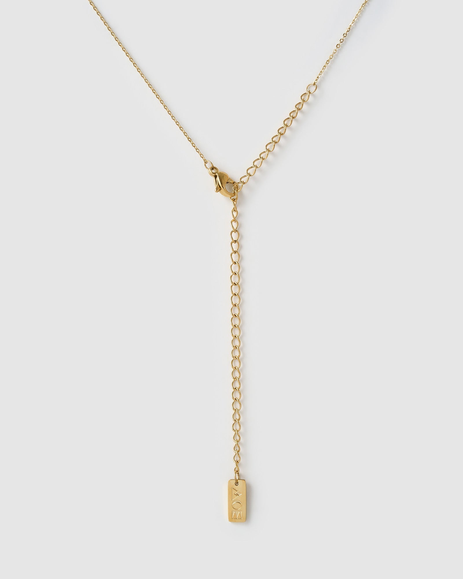 Colar Pingente Inicial - Ouro 18K | SILLENE - detalhe