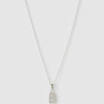 Colar Pingente Inicial - Prata | SILLENE - B