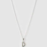 Colar Pingente Inicial - Prata | SILLENE - D