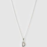 Colar Pingente Inicial - Prata | SILLENE - D