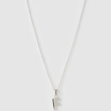Colar Pingente Inicial - Prata | SILLENE - F