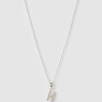 Colar Pingente Inicial - Prata | SILLENE - H
