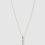 Colar Pingente Inicial - Prata | SILLENE - I