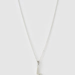 Colar Pingente Inicial - Prata | SILLENE - L