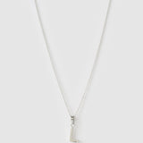 Colar Pingente Inicial - Prata | SILLENE - L