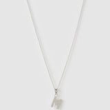 Colar Pingente Inicial - Prata | SILLENE - M