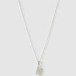 Colar Pingente Inicial - Prata | SILLENE - N