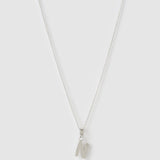 Colar Pingente Inicial - Prata | SILLENE - N