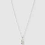 Colar Pingente Inicial - Prata | SILLENE - Q