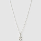 Colar Pingente Inicial - Prata | SILLENE - S