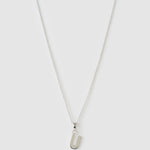 Colar Pingente Inicial - Prata | SILLENE - U