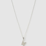 Colar Pingente Inicial - Prata | SILLENE - W