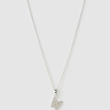 Colar Pingente Inicial - Prata | SILLENE - W