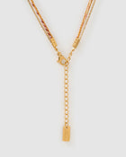 Colar Pingente Letra Bolha Rosa - Ouro 18K | SILLENE