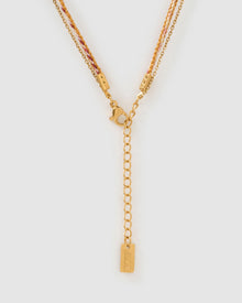 Colar Pingente Letra Bolha Rosa - Ouro 18K | SILLENE