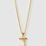 Colar Pingente Letra Luxe Grande - Ouro 18K | SILLENE - J