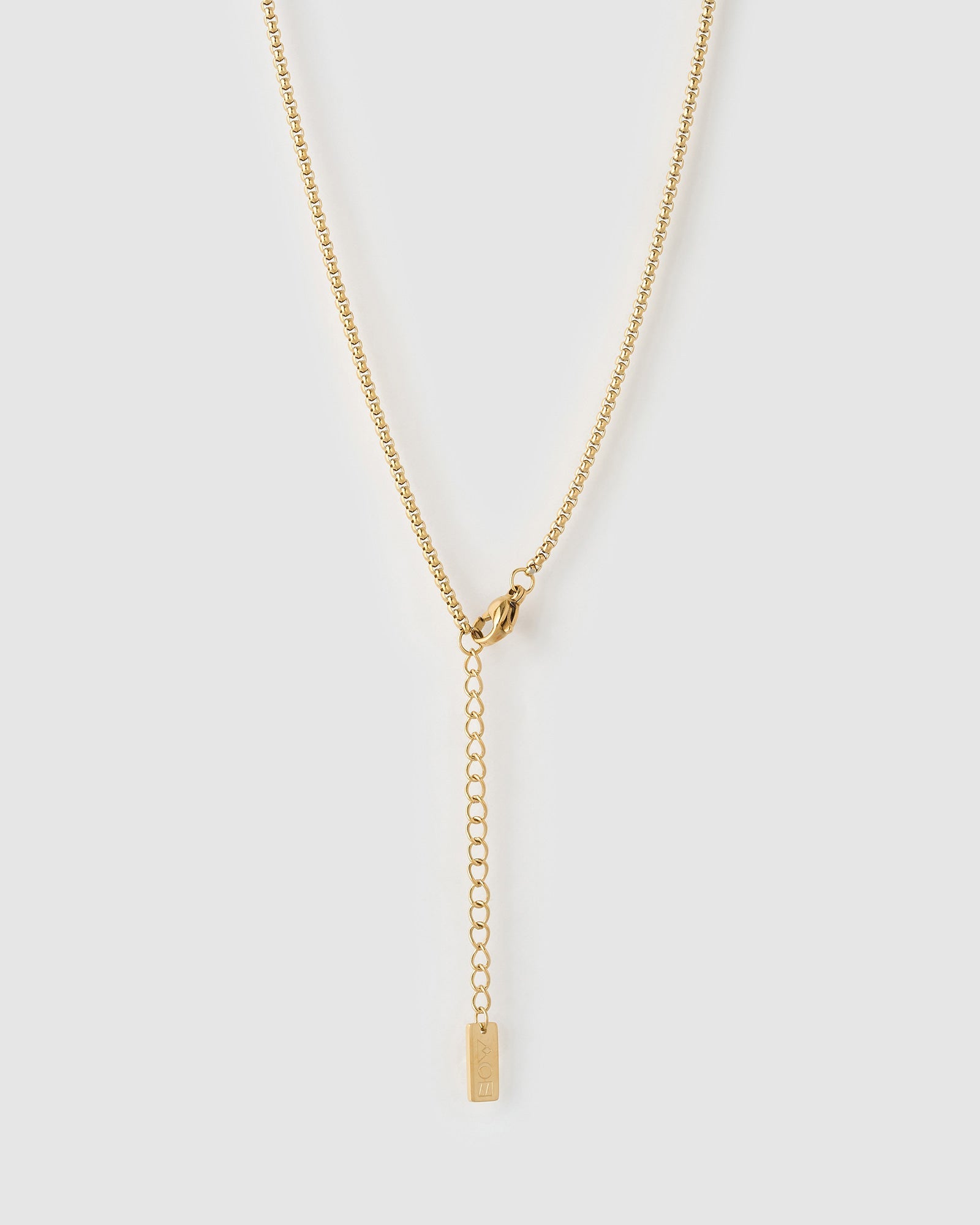 Colar Pingente Letra Luxe Grande - Ouro 18K | SILLENE