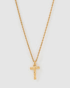 Colar Pingente Letra Luxe Pequeno - Ouro 18K | SILLENE - T