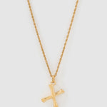 Colar Pingente Letra Luxe Pequeno - Ouro 18K | SILLENE - X