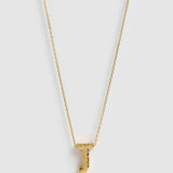 Colar Pingente Letra Marcante - Ouro 18K | SILLENE - J