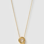 Colar Pingente Letra Marcante - Ouro 18K | SILLENE - Q