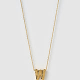 Colar Pingente Letra Marcante - Ouro 18K | SILLENE - W