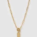 Colar Pingente Letra - Ouro 18K | SILLENE - P