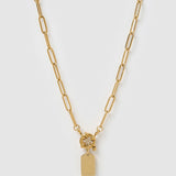 Colar Pingente Letra - Ouro 18K | SILLENE - X