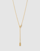 Colar Pingente Lotus Quartzo Rosa - Ouro 18K | SILLENE