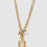 Colar Pingente Madrepérola Madeline - Ouro 18K | SILLENE