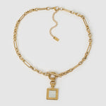 Colar Pingente Madrepérola Madeline - Ouro 18K | SILLENE