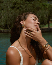 Colar Pingente Madrepérola Pascale - Ouro 18K | SILLENE