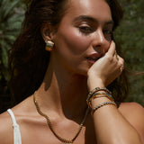 Colar Pingente Madrepérola Pascale - Ouro 18K | SILLENE