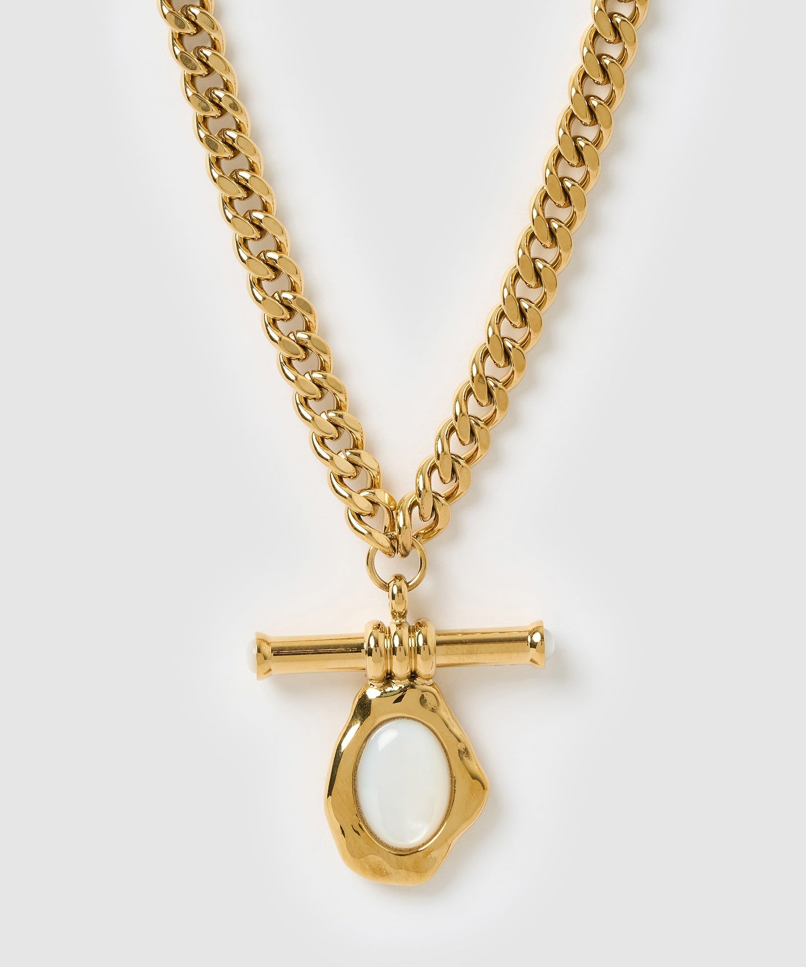 Colar Pingente Madrepérola Rafaella - Ouro 18K | SILLENE