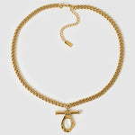 Colar Pingente Madrepérola Rafaella - Ouro 18K | SILLENE