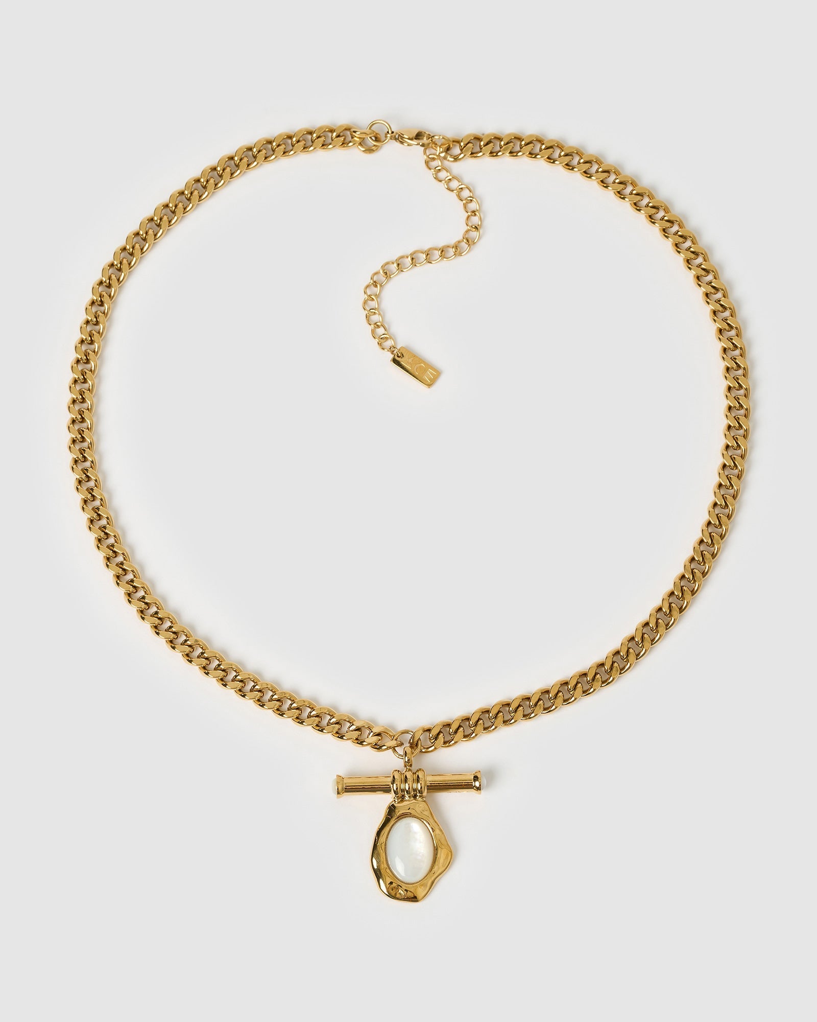 Colar Pingente Madrepérola Rafaella - Ouro 18K | SILLENE