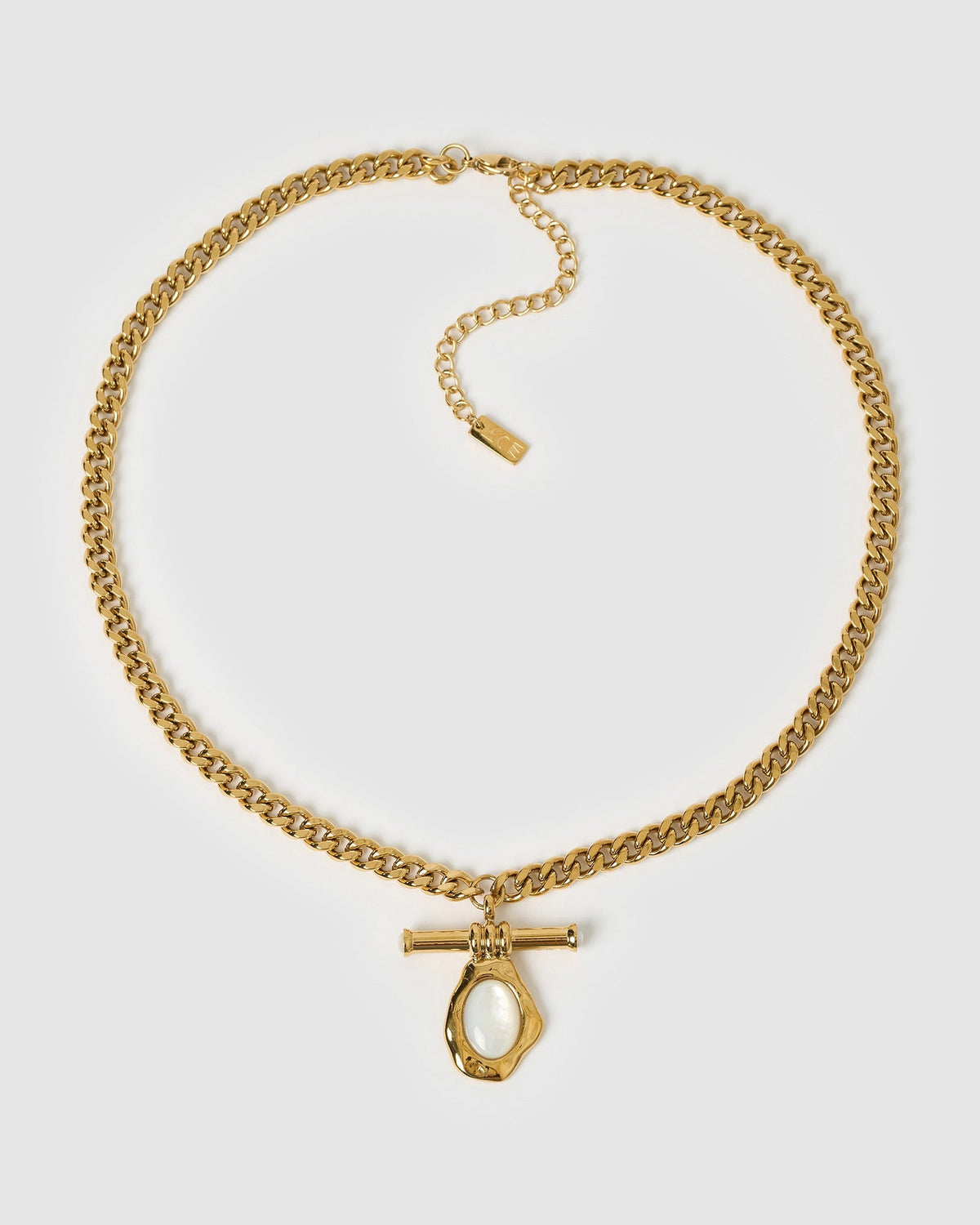 Colar Pingente Madrepérola Rafaella - Ouro 18K | SILLENE