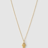 Colar Pingente Mão de Fátima Chamsa - Ouro 18K | SILLENE
