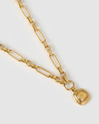 Colar Pingente Mason Citrino - Ouro 18K | SILLENE