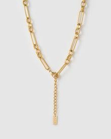 Colar Pingente Mason Citrino - Ouro 18K | SILLENE