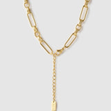 Colar Pingente Mason Rubi - Ouro 18K | SILLENE