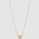 Colar Pingente Mini Estrela de Davi - Ouro 18K | SILLENE