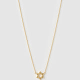 Colar Pingente Mini Estrela de Davi - Ouro 18K | SILLENE