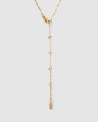 Colar Pingente Mini Inicial Cristal - Ouro 18K | SILLENE