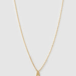 Colar Pingente Mini Inicial - Ouro 18K | SILLENE - A